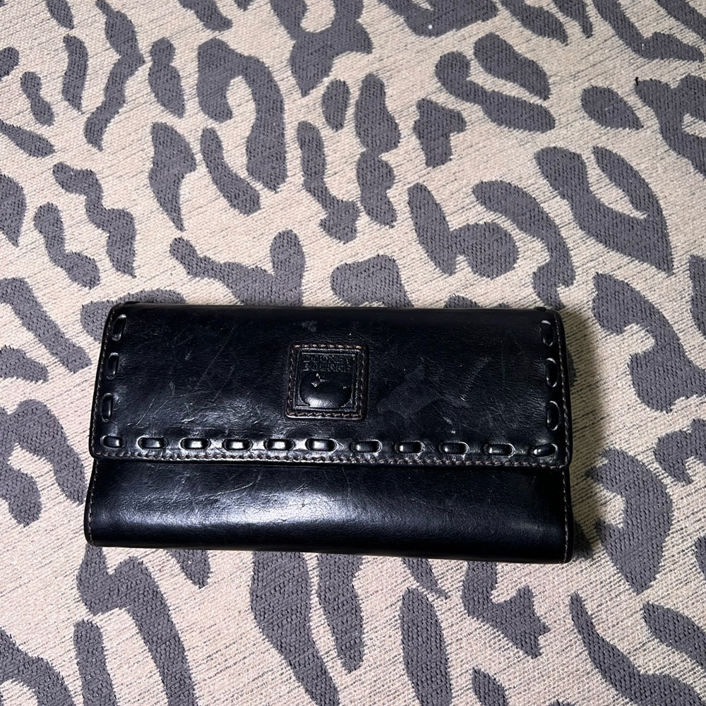 Vintage Dooney & Bourke Leather Handbag + Matching Wallet - Picture 10 of 17